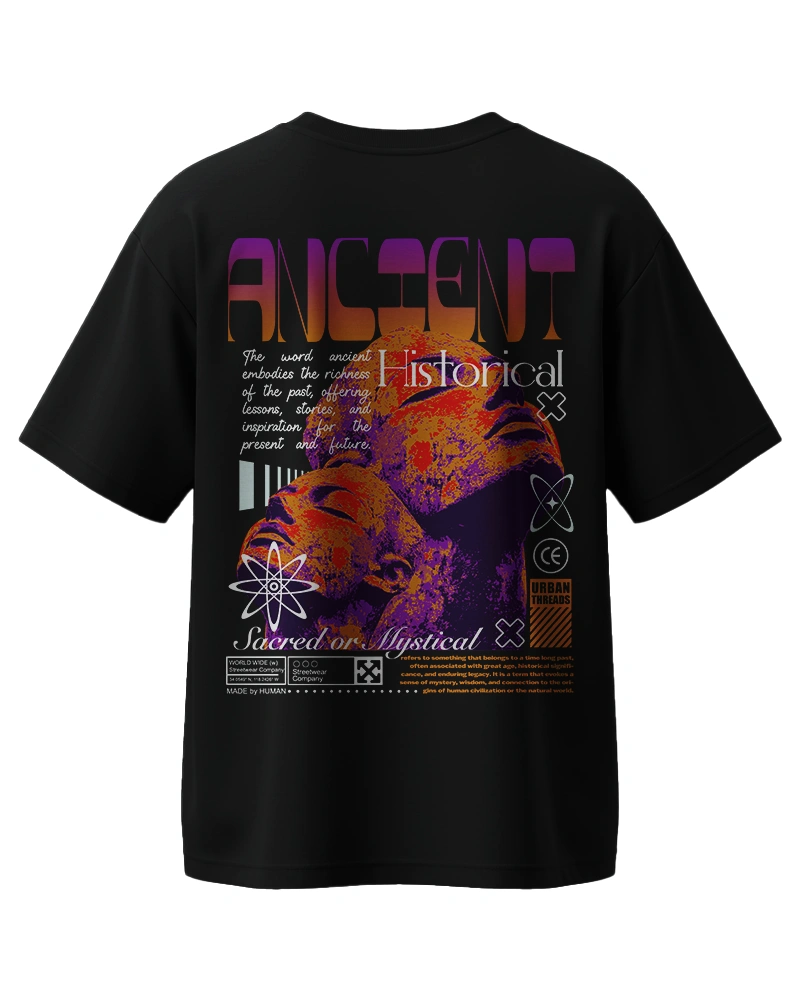 Ancient Historic: Urban Threads Cultural Fusion T-Shirt