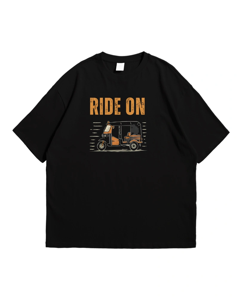 Funny Tuk-Tuk Driver Bad Roads Good Rides T-Shirt Design