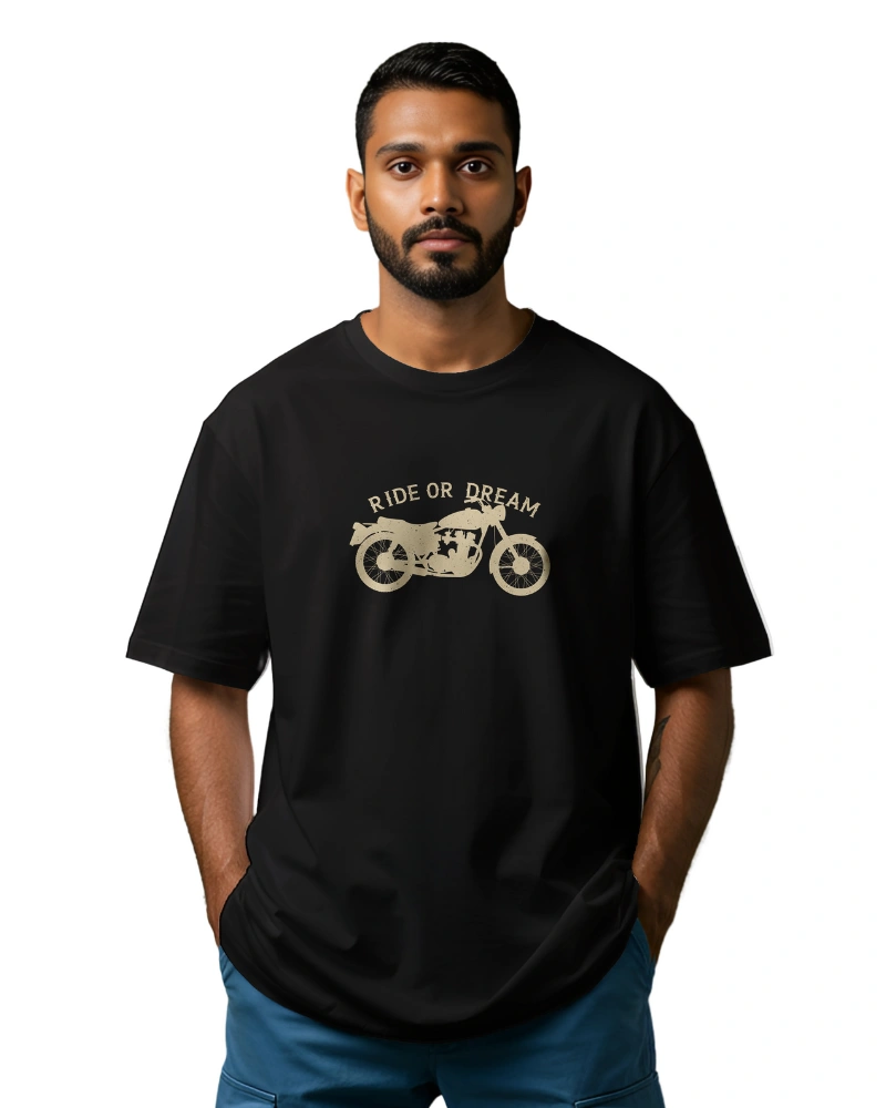 Two Wheels Infinite Soul Motorcycle Wheel Wings Graphic T-Shirt