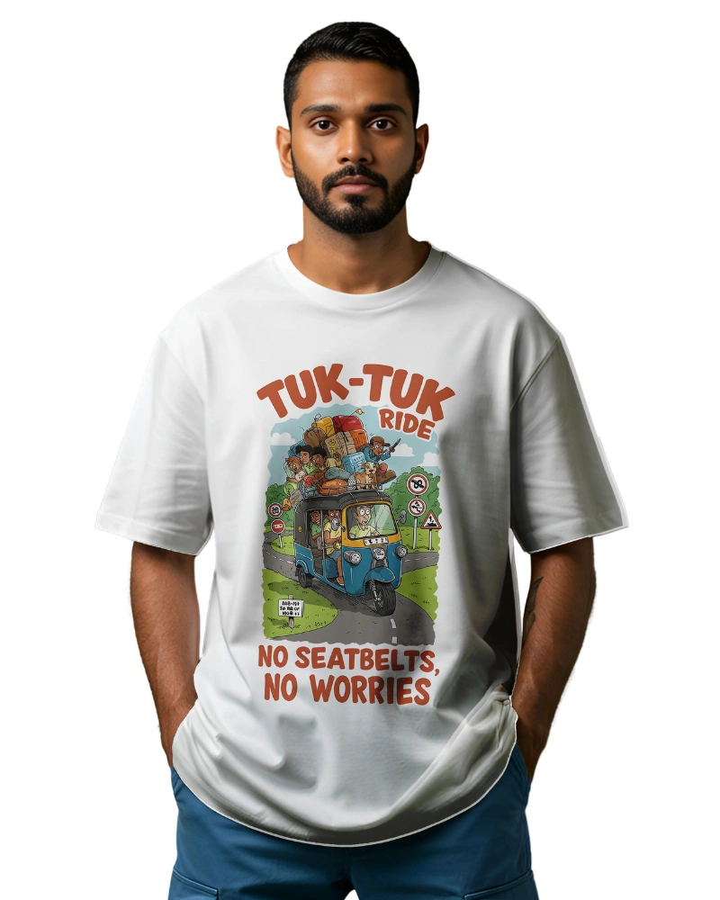 Sri Lankan Tuk-Tuk Funny Travel T-Shirt Design