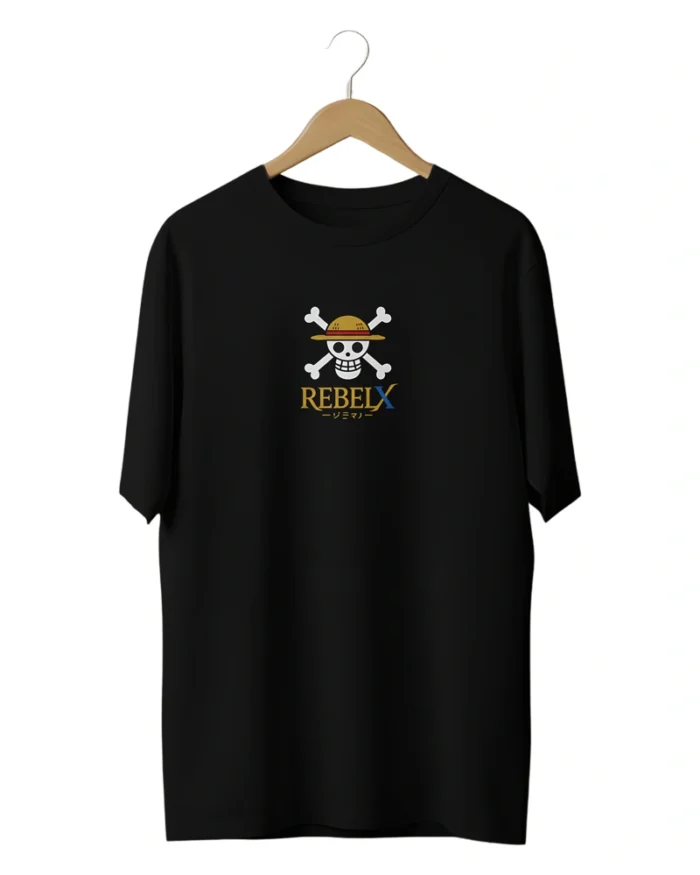 One Piece Luffy RebelX Pirate Adventure Anime T-Shirt