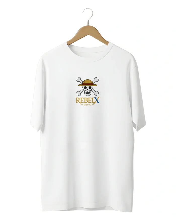 One Piece Luffy RebelX Pirate Adventure Anime T-Shirt