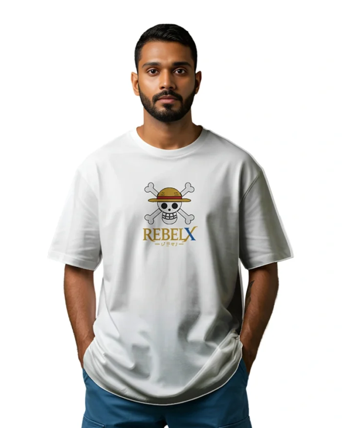 One Piece Luffy RebelX Pirate Adventure Anime T-Shirt